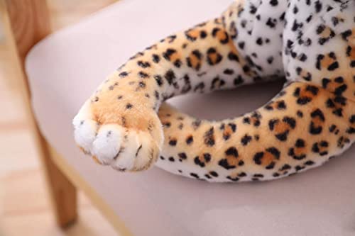 Image of Tickles Cute Leopard Soft Stuffed Plush Animal Toy for Kids Boys & Girls Birthday Gifts (Color: Brown Size: 30 cm)