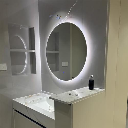 Miroir de salle de bain à LED anti-buée avec rétroéclairage réglable - 7