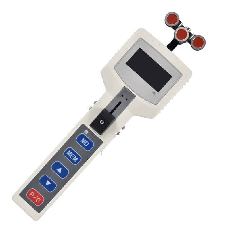 Digital Yarn Tension Meter Tester Fine Wire Tension Measurement Tool Tensionmeter with Tension Range 250 to 2500.0cN 41 Groups Data Storage for Filamentous and Linear Materials