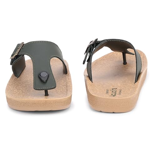 Image of Aqualite PG-111 Men's Ethic Slipper with Comfortable Cushion Insole|Ethic Slipper for Men's