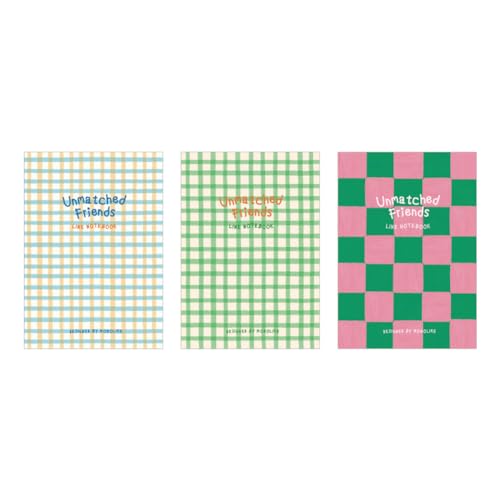 ���m���C�N �A���}�b�`�h �t�����Y A5 �X�e�b�`���C�� �m�[�g 3P A �Z�b�g - Unmatched Friends A5 Stitch line note 3P A SET