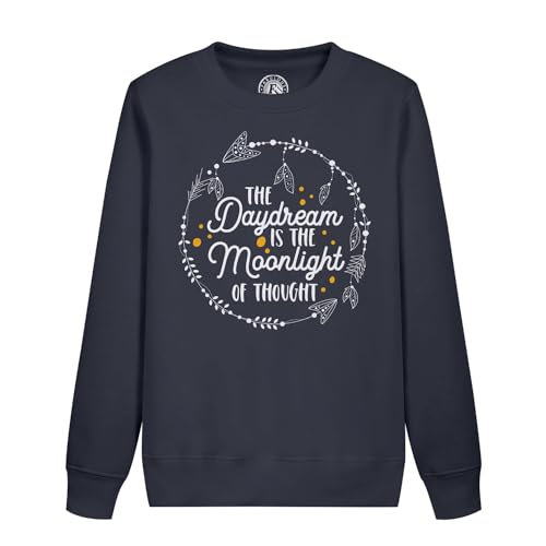 Sweatshirt enfant la rêverie avec citation poétique en coton confortable