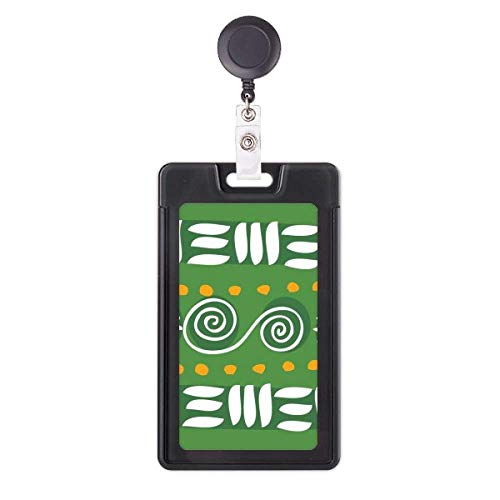 Porte-badge rétractable totem enrouleur carte Mexique ancien