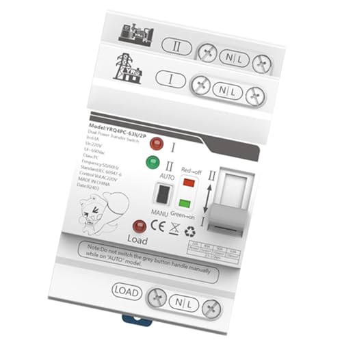 Inverseur de source automatique double alimentation pour maison et bureau