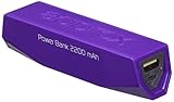 600 ciclos de carga Approx APPPB22EVP - Cargador Universal con batería Externa de 2200 mAh, Color púrpura