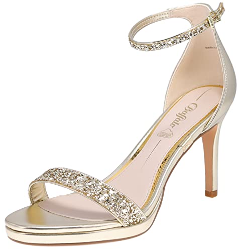 BUFFALO Damen Riemensandale Monroe gold 38