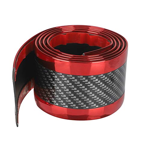 ihreesy Universal Car Door Edge Guards Sticker,2 x 39.37 Inch Anti-Collision Door Entry Guards Cover Strip DIY Edge Guard Strip Door Sill Protector Decoration Sticker