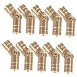 Cerniere a botte in ottone: materiale in ottone, resistente e utile, queste cerniere in metallo possono essere utilizzate per un tempo più lungo e antiruggine.