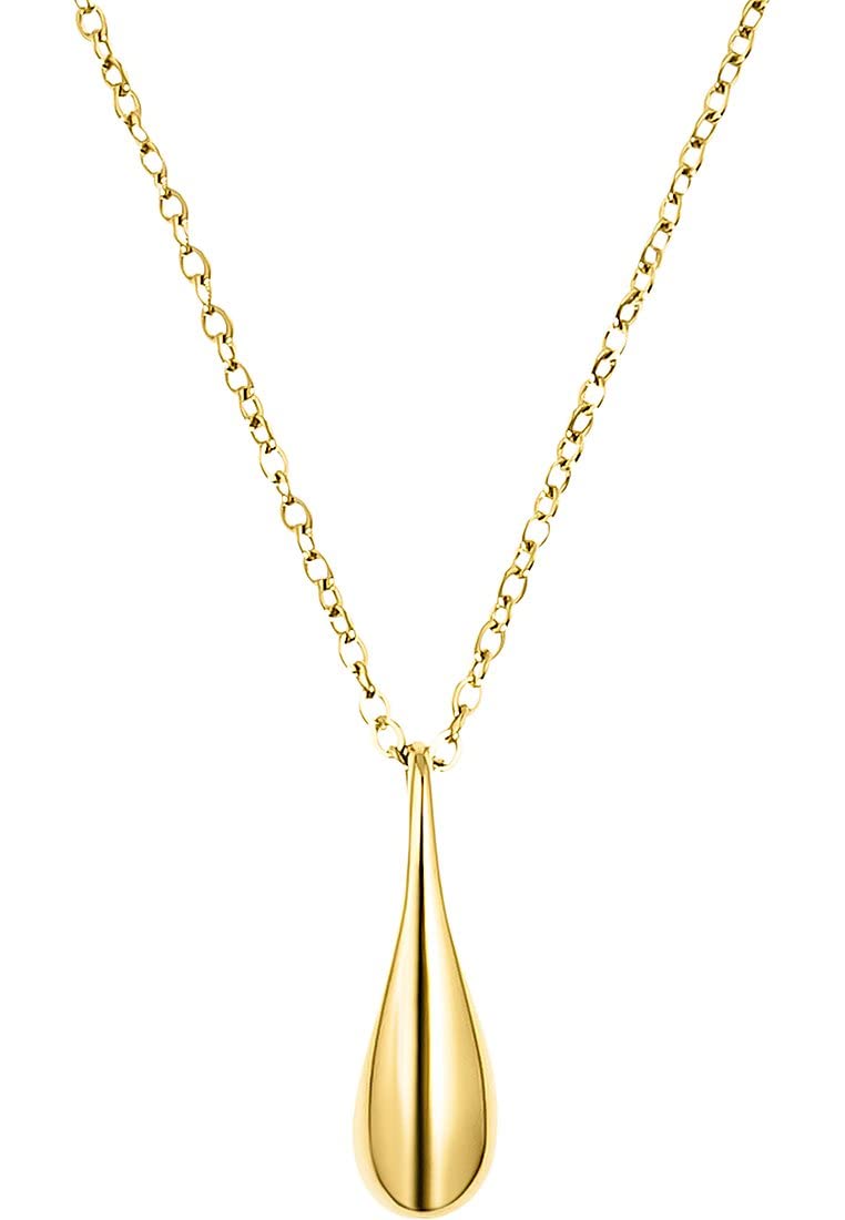 Collana Ellis in acciaio color oro rosa con cuore - JF03021791