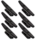 MX Boat Dock Cleats Marine Dock Cleat Kayak Cleats Canoe Mooring Deck Mount Pack of 6(6 inch)