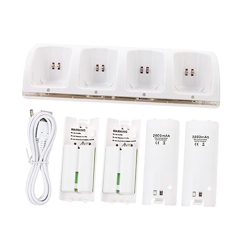 Adaptador de batería Kombiuda para evitar cortes en consola con base de carga