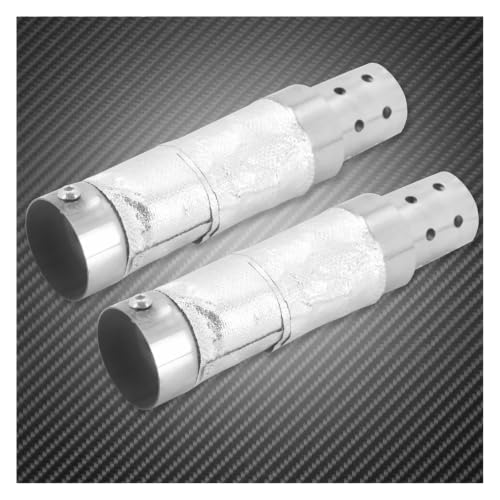 Deflector silenciador de escape para tubo medio de motocicleta Softail Sideshots