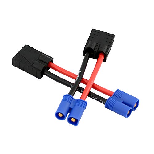 Adaptador conector TRX hembra a EC3 macho 3 unidades miniatura 5