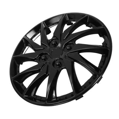 Enjoliveur de roue accessoire auto noir en PP 14 pouces pour jantes de voiture