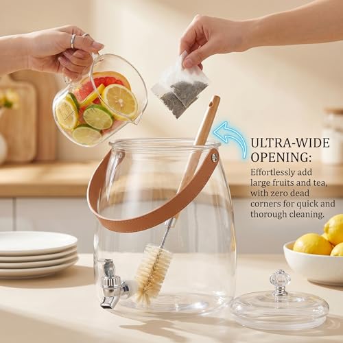 Distributeur d'eau portable à grand débit pour camping