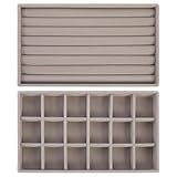 Bandejas organizadoras de joyas con cajones: ideales para exhibir joyas de calidad en tiendas minoristas o en su propia casa, bandeja organizadora de joyas