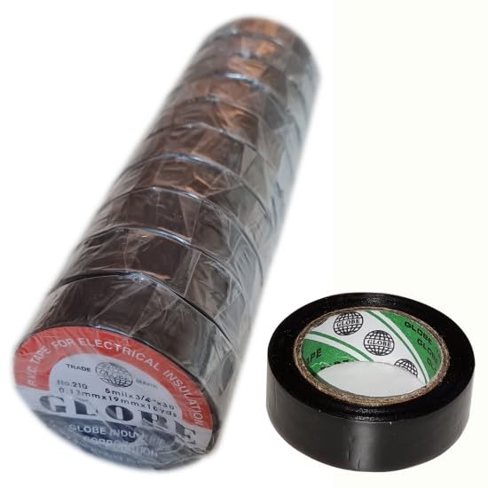 Benim Marifetlerim - Siyah Elektrik Bandı 18 mm x 5 Metre 10 Adet