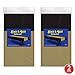 Beistle Black and Gold Plastic Tablecover Pack of 2