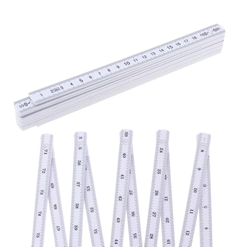 Règle pliante mm pouce outil de mesure travail du bois de 2 m