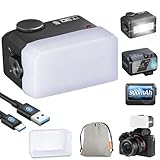 GODOX IT30Pro S GN15 IT30 Pro S IT30ProS IT30Pro-S TTL Mini Flash Kit for Sony with White Diffuser HSS 1/8000s 2.8' Full-Color Touchscreen(Black)——Godox Authorized Distributor