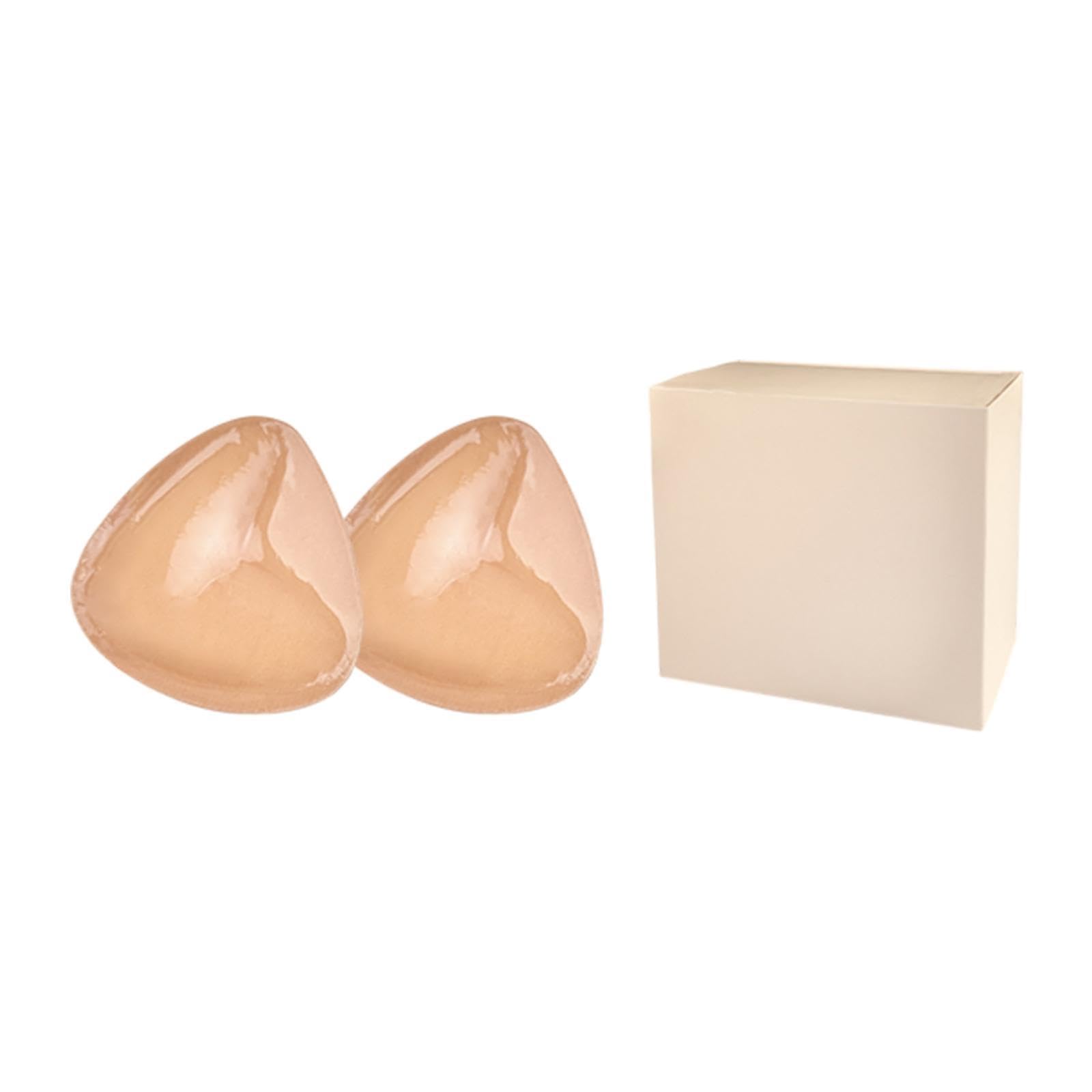 Push up Bra Inserts Waterproof for Sports Bra Swimsuit Soft Breast Enhancers B Light Pink-image-8