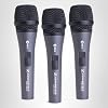 Sennheiser e 835-S Dynamic Cardioid Stage Microphone - 3-Pack | For Live Vocals & PA Systems | On/Off Switch, XLR Connection | Black (507359) #1