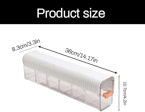 Miniatura 7 de Caja de almacenamiento multifuncional sin perforaciones, caja de almacenamiento de calcetines para ropa interior montada en la pared, organizador de
