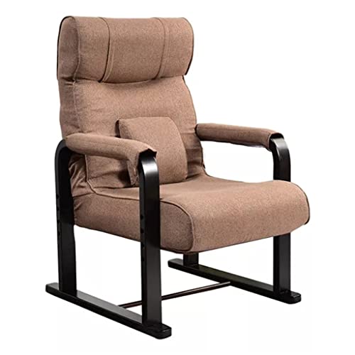 Adjustable Folding Chair for Elderly - Low Sofa Armchair Comfortable