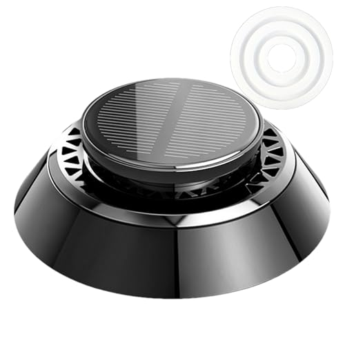 車用ソーラー芳香剤、車用芳香剤太陽エネルギー,自動車芳香剤おしゃれな車用エアディフューザー - ポータブルソーラーカー芳香剤、車の室内装飾アクセサリー用の小型芳香剤