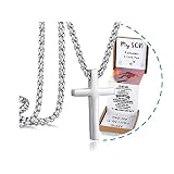 Teen Boys Gift Ideas Gifts for Teenage Boys Son Gifts From Mom Stainless Steel Cross Necklace for Me