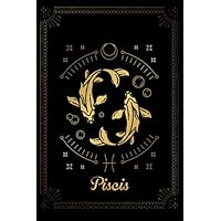Piscis: Diario del Zodiaco Piscis, Cuaderno de notas | Signo de