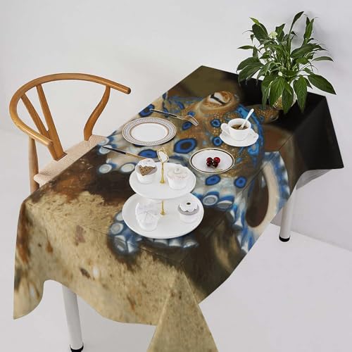 Nappe rectangulaire pieuvre 140x190 cm imperméable et lourde