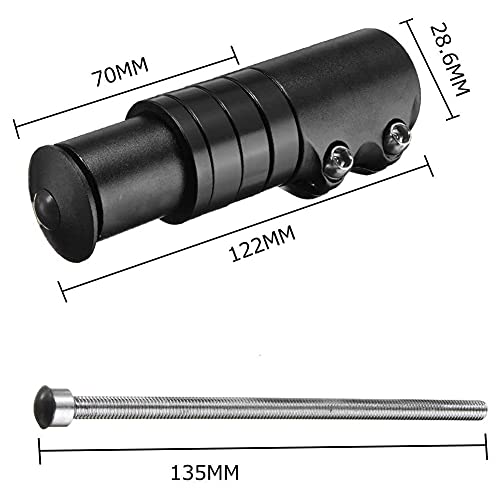Fomtor Bike Stem Riser,115Mm Mtb Handlebar Risers Bicycle Fork Stem Extender For 1-1/8" 28.6Mm Fork Mountain Bike, Bmx Road Bike #TOP1