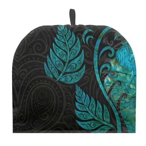 Image of Polynesian Pattern Tea Pot Cover Teapots Cosy Insulated Tea Cozies Home Kitchen Decoration Teapot Dust Cover Warming Tea Kettle Quilt Creative Gifts for Party