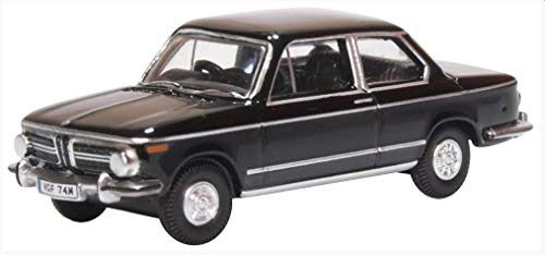 Oxford Diecast 76BM02004 2002 Black 1:76 (OO) Scale Diecast Model, Blue,white,silver,black