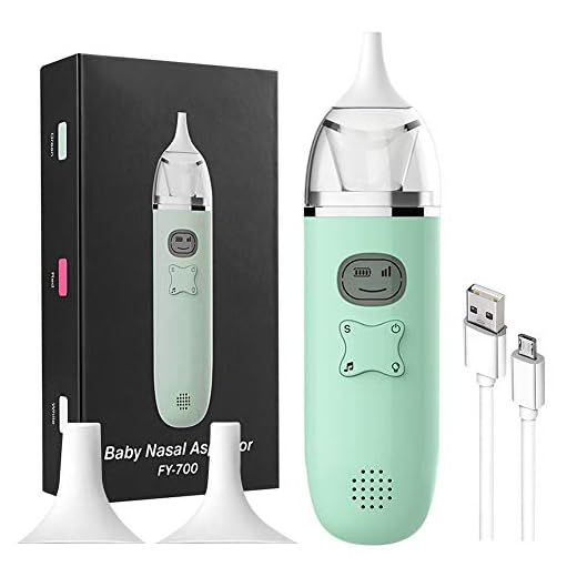 Baby Nasal Aspirator, 2020 Upgraded Electric Nose Cleaner with 2 Silicone Tips 3 Suction Levels and Wonderful Music, USB Charging Mucus Remover Snot Sucker for Newborns Infant Toddlers Kids Adult
