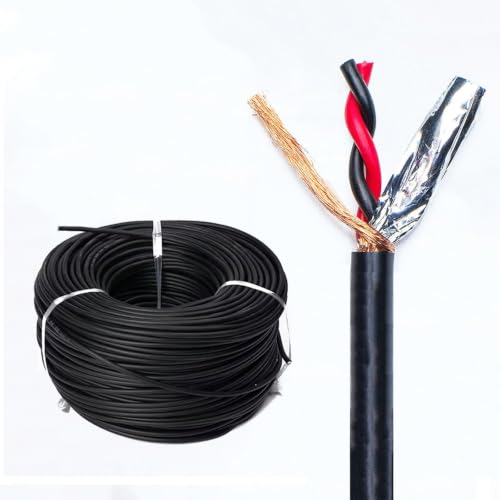 Cable RS485 Blindado de Par Trenzado 14 AWG para Comunicación Industrial de Cobre 2 Hilos