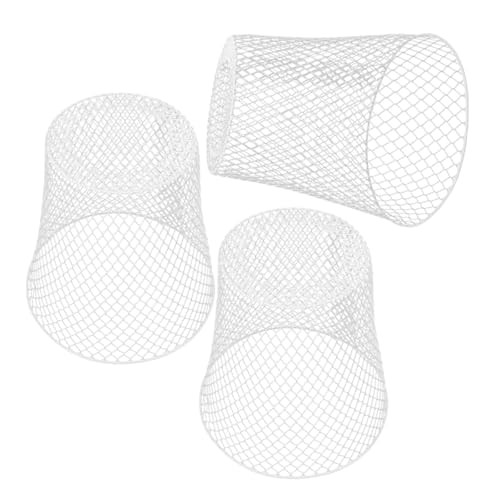 Panier en fer tressé blanc lot de 3 DOITOOL multi-usages