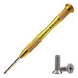 Precision Phillips PH00 Screwdriver Compatible with Nintendo Switch, Small Phillips Screwdriver #00 2.0mm for Cross-Recess Screws, S2 High Alloy Steel Head, Magnetic Tip, 360° Rotary Cap
