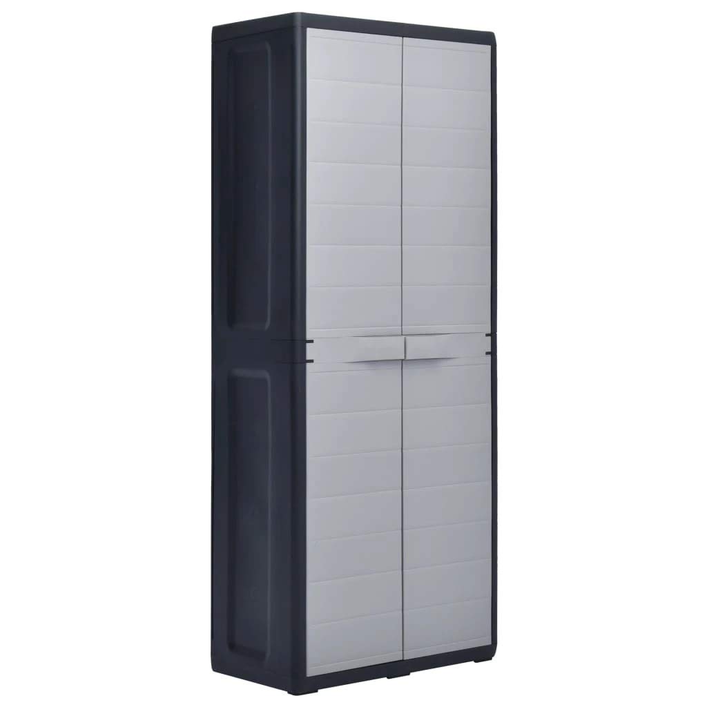 Buy vidaXL Garden Storage with 2 Doors and 3 Adjustable Shelves