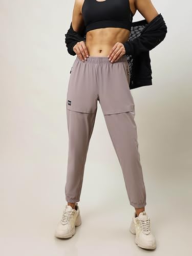 Image of TECHNOSPORT Women's Athletic Fit Mid Rise Track Pant