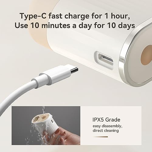 Massageador elétrico de couro cabeludo 2 em 1 e aplicador de óleo capilar, Kimairay Massageador de C