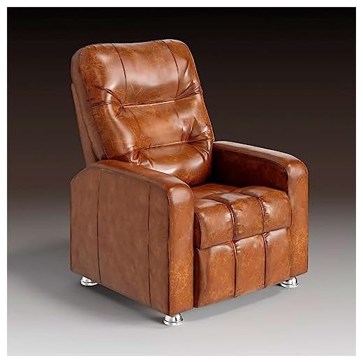 Poltrona do Papai Reclinável Maldivas Corano Caramelo - Speciale Home