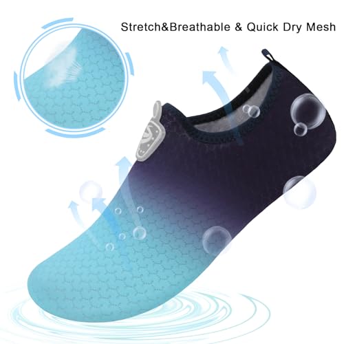 Image of Spesoul Womens Mens Water Shoes Quick Dry Beach Swim Shoes Barefoot Aqua Socks Outdoor Sand Socks for Pool River Diving