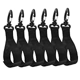 BESPORTBLE 6 Stück Bootshaken Dockhaken aus Robustem Kunststoff mit Elastikfunktion Leichter Yachthaken für Kajaks und Schlauchboote zum Anbinden und Sichern Beim Wassersport Zufälliger Stil