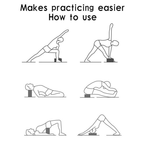 Bloques de corcho para yoga en casa o estudio con diseño triangular natural 4