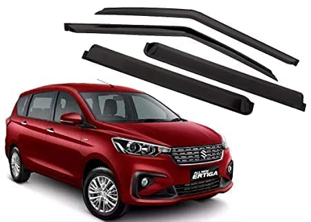 Image of Premium Non-Breakable Car Window Door Visor /Rain Guard /Wind Deflector Compatible for (Maruti Suzuki Ertiga (Model))