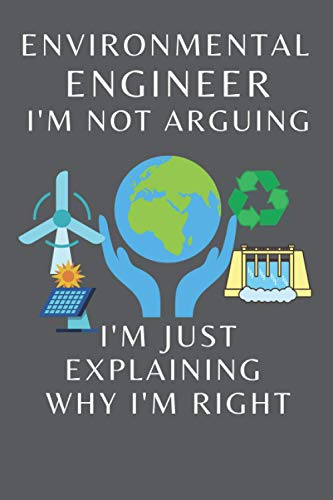 Majosta - Funny Environmental Engineer/ Notebook Gift Birthday: Lined Notebook / Journal Gift ,120 pages, 6*9, soft Cover, Matte finish