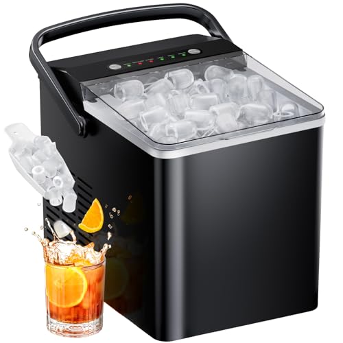 Fabricadora de Hielo Compacta de Mesa Totnz TZIM135B3 miniatura 1