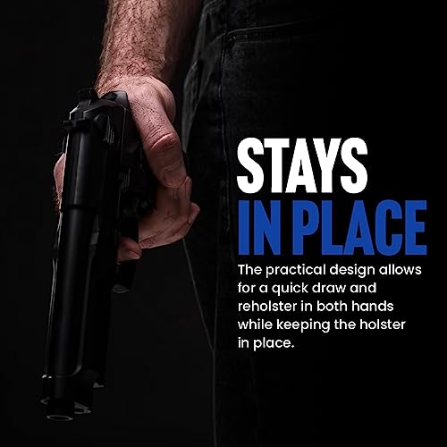 Desantis Nemesis Pocket Holster For Pistols, Made Of Quality Tacky Material, Ambidextrous, Unisex Gun Holster, Fits Glock 42, Black #TOP4